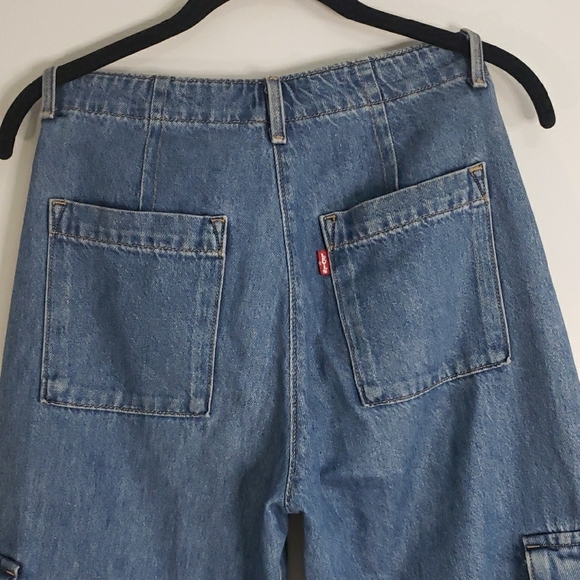 Levi's Baggy Cargo Womens Jeans 23 - Picture 4 of 16